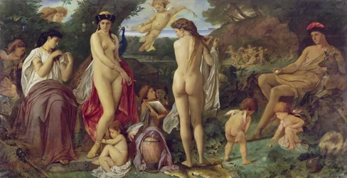 O Julgamento de Páris, 1870